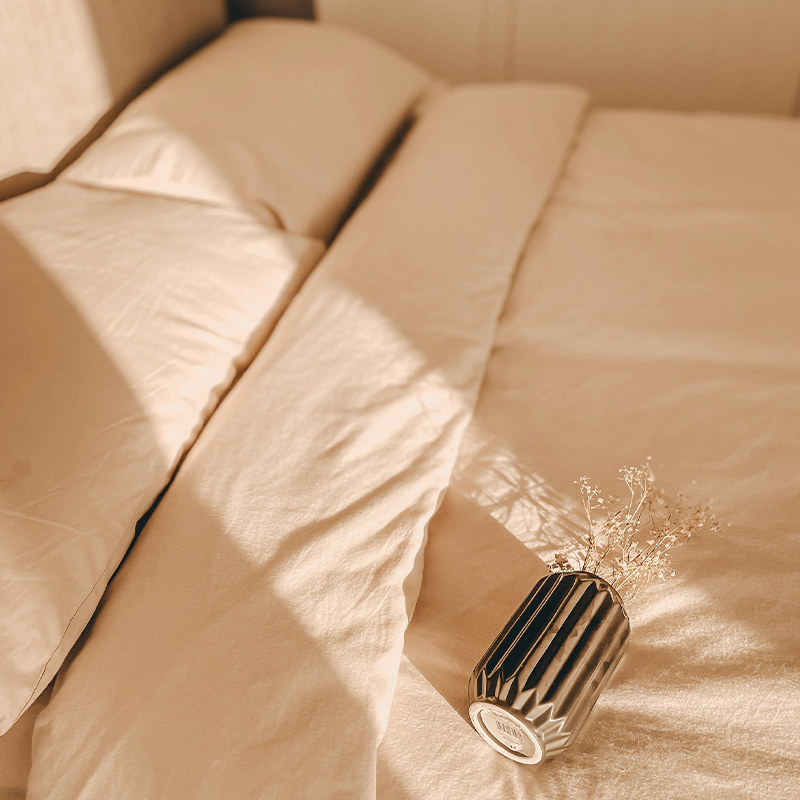 Conjuntos de cama tingidos em microfibra 100% poliéster