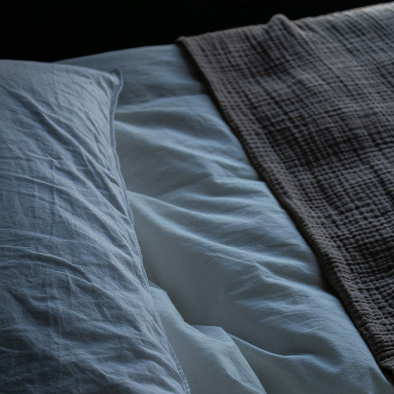 Conjuntos de cama de algodão lavado