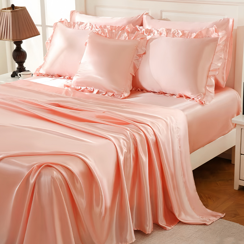 Conjunto de cama de cetim