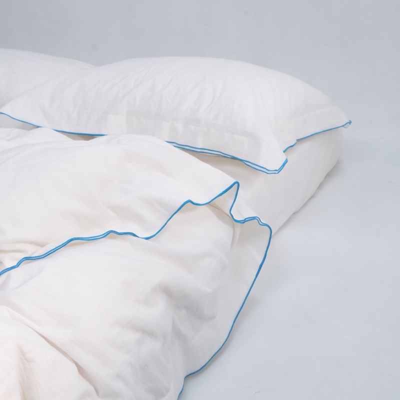 Conjuntos de cama de algodão lavado