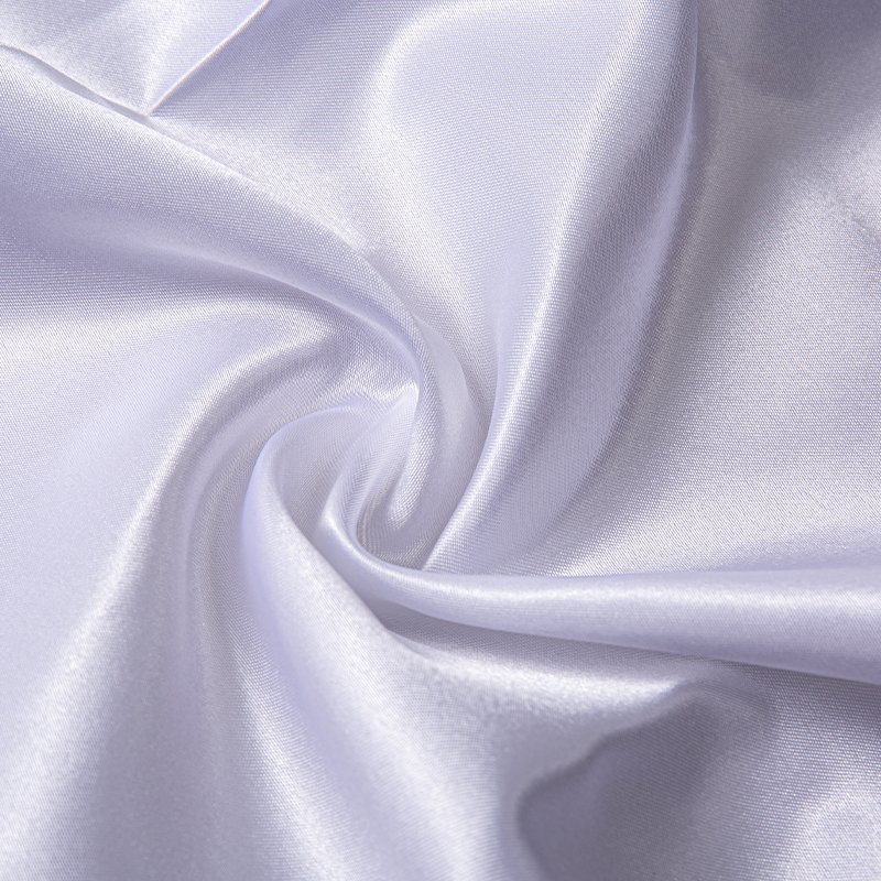 Tecido de cetim liso para roupas de cama luxuosas
