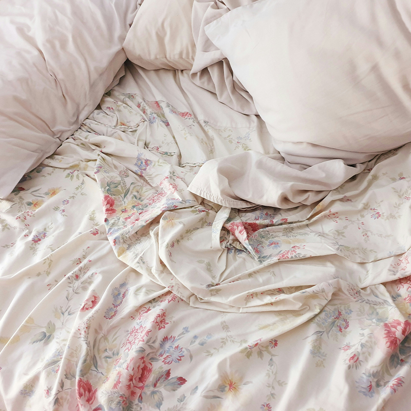 Conjunto de cama impresso em microfibra ultramacio 100% poliéster