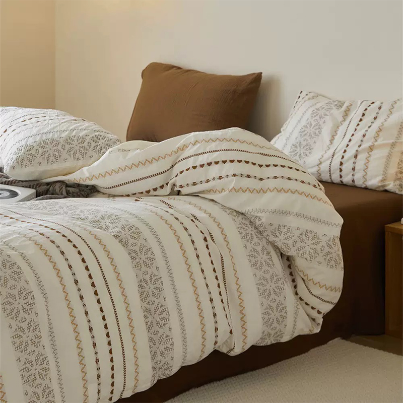 Conjunto de cama impresso em microfibra ultramacio 100% poliéster