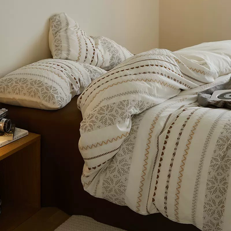 Conjunto de cama impresso em microfibra ultramacio 100% poliéster