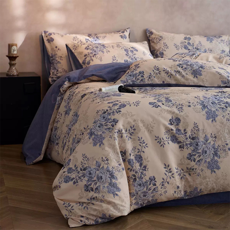 Conjunto de cama impresso em microfibra ultramacio 100% poliéster