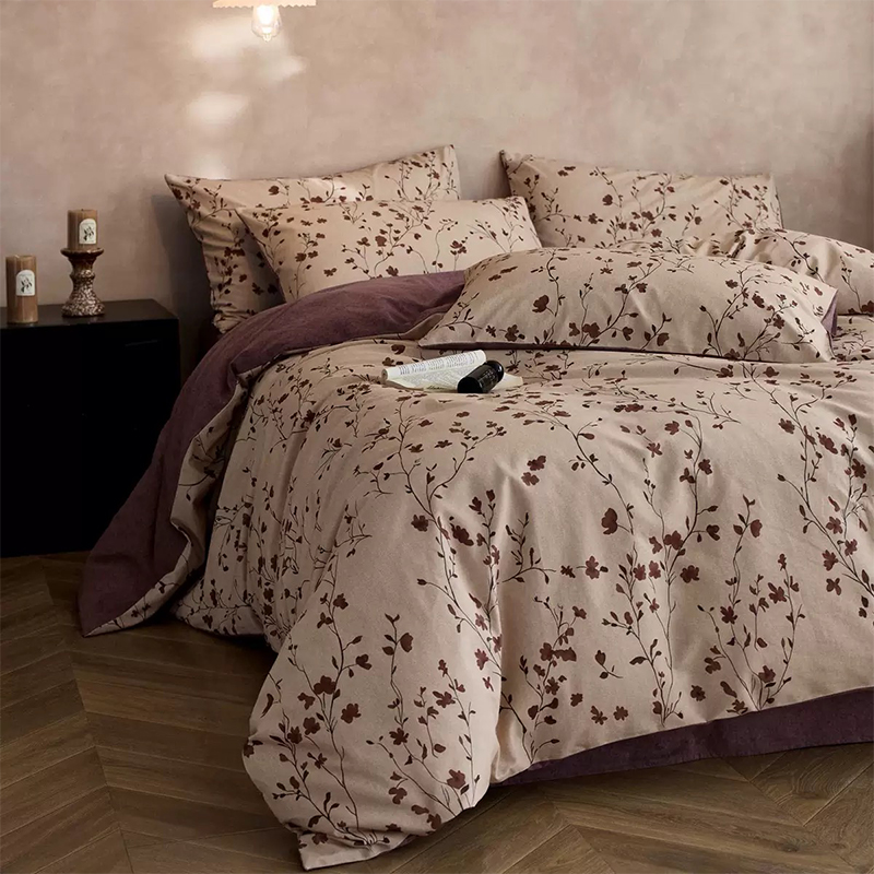 Conjunto de cama impresso em microfibra ultramacio 100% poliéster