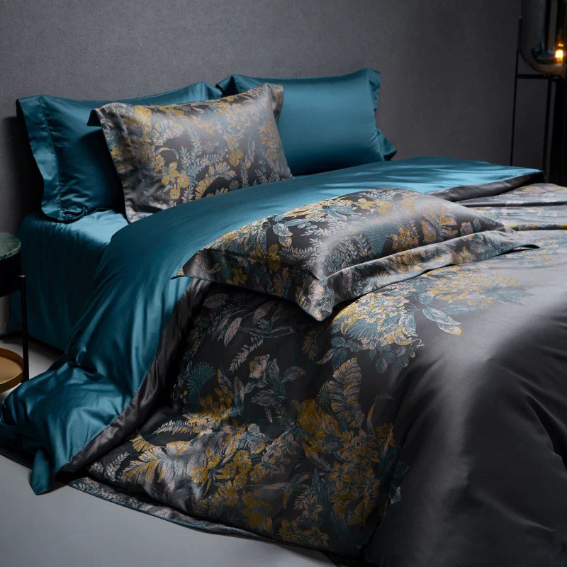 Conjunto de cama impresso em microfibra ultramacio 100% poliéster