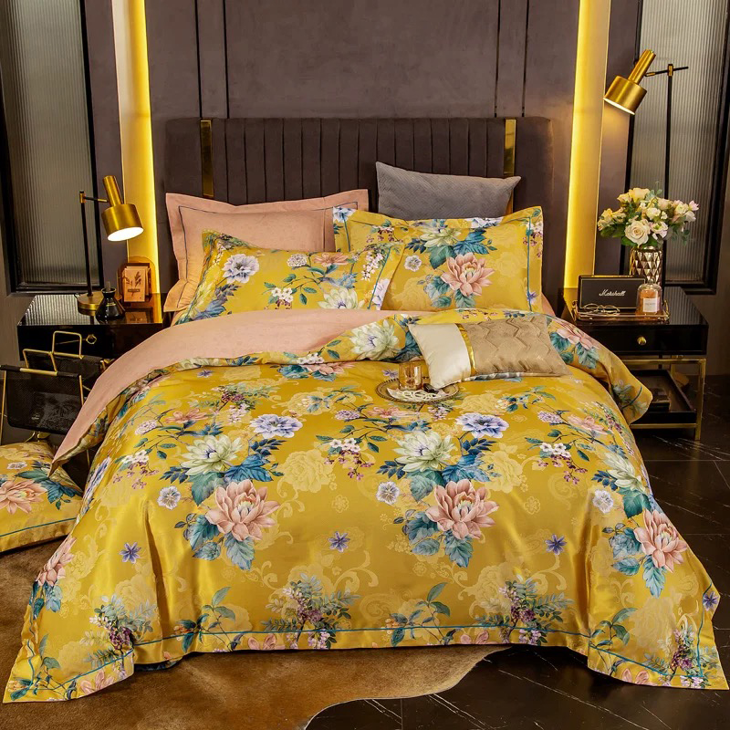 Conjunto de cama impresso em microfibra ultramacio 100% poliéster